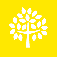 명지대학교 노란색바탕 흰색 엠블럼