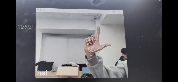 1조 : 수화 번역기 대표이미지