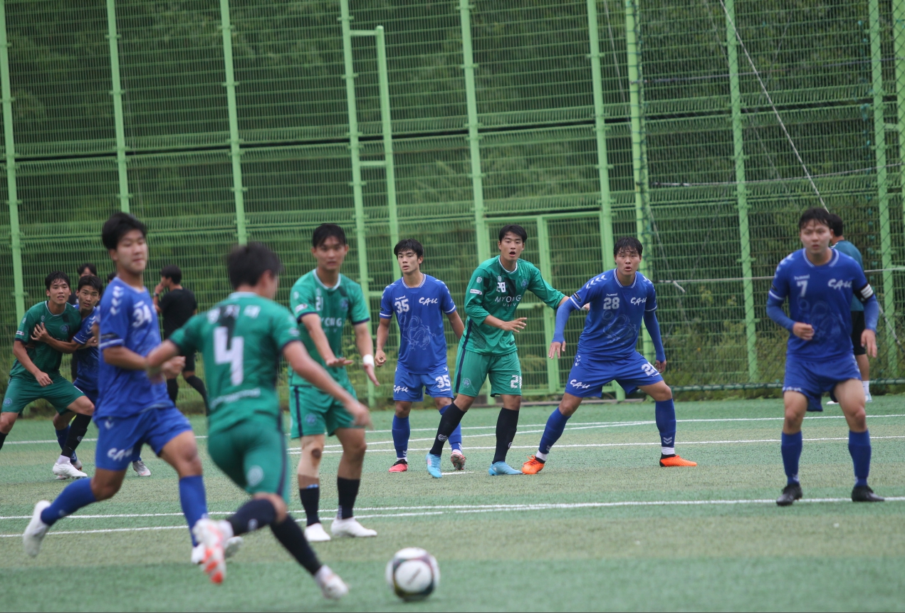 명지대학교 축구부, ‘제59회 백두대간기 추계대학축구연맹전’ 3위 입상 첨부 이미지