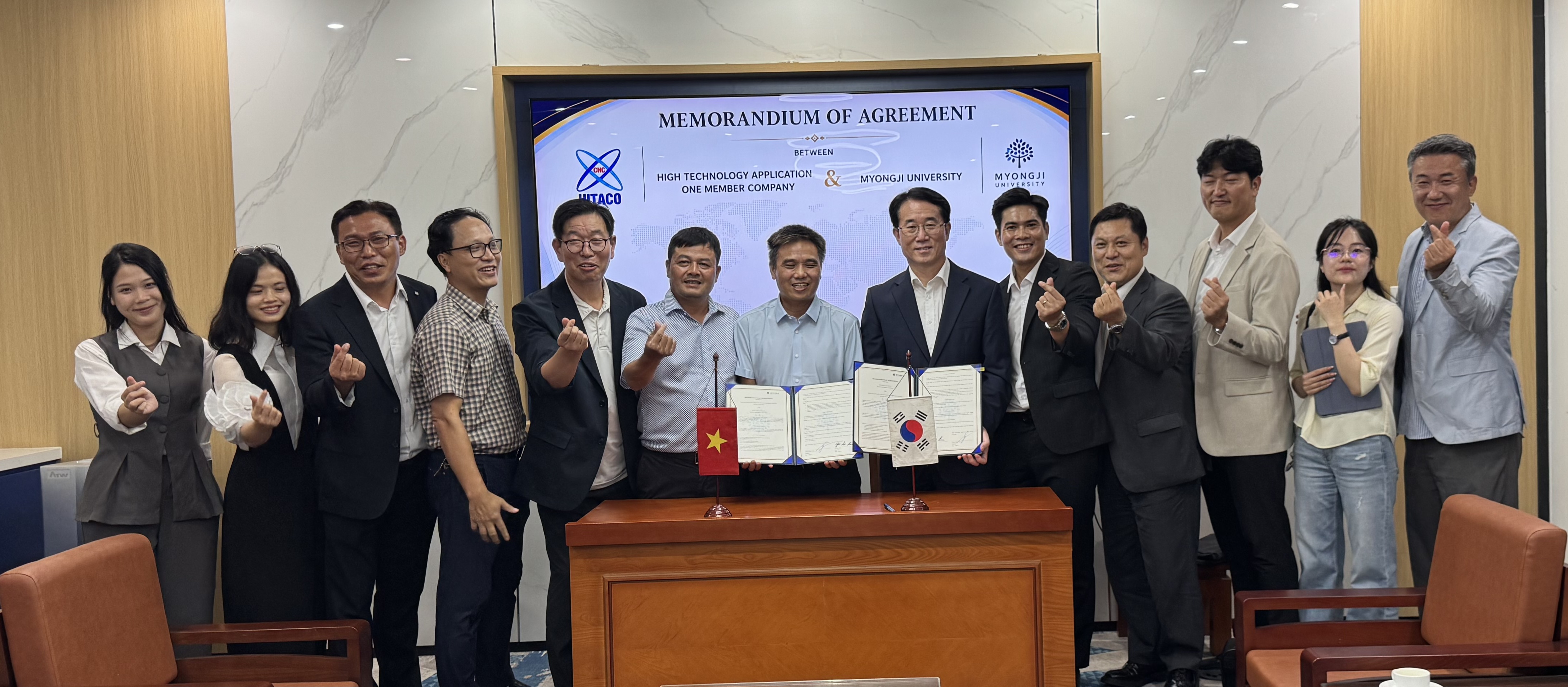 베트남 국영기업 HITACO와 MOA 체결 2번째 첨부파일 이미지